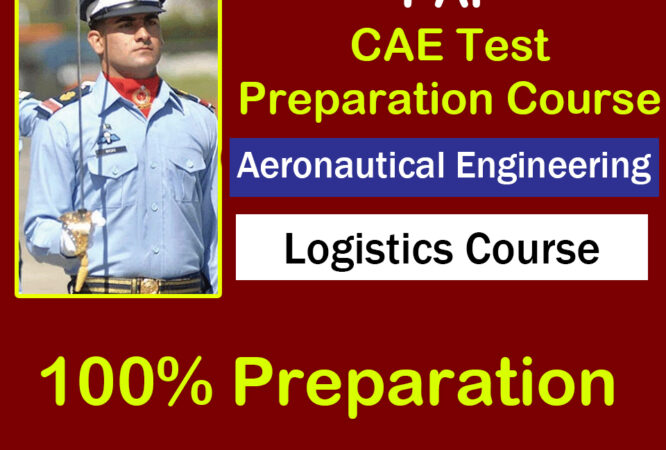 PAF CAE, Logistics Test Preparation Course