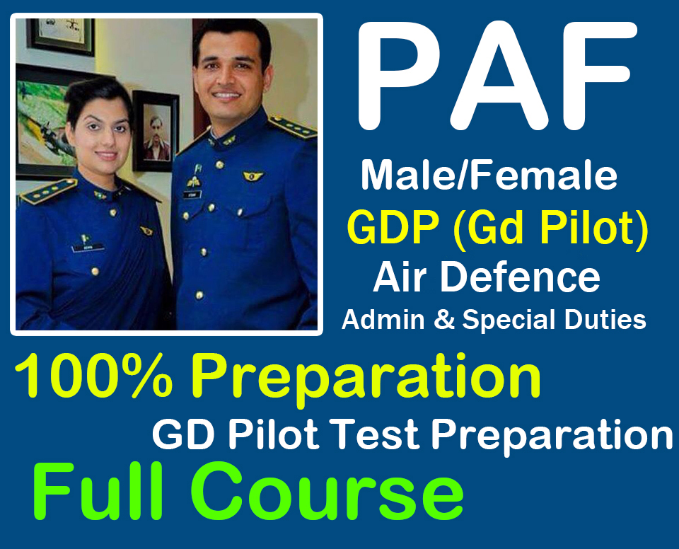 GDP, Air Defence, Admin and Special Duties Test Preparation Course